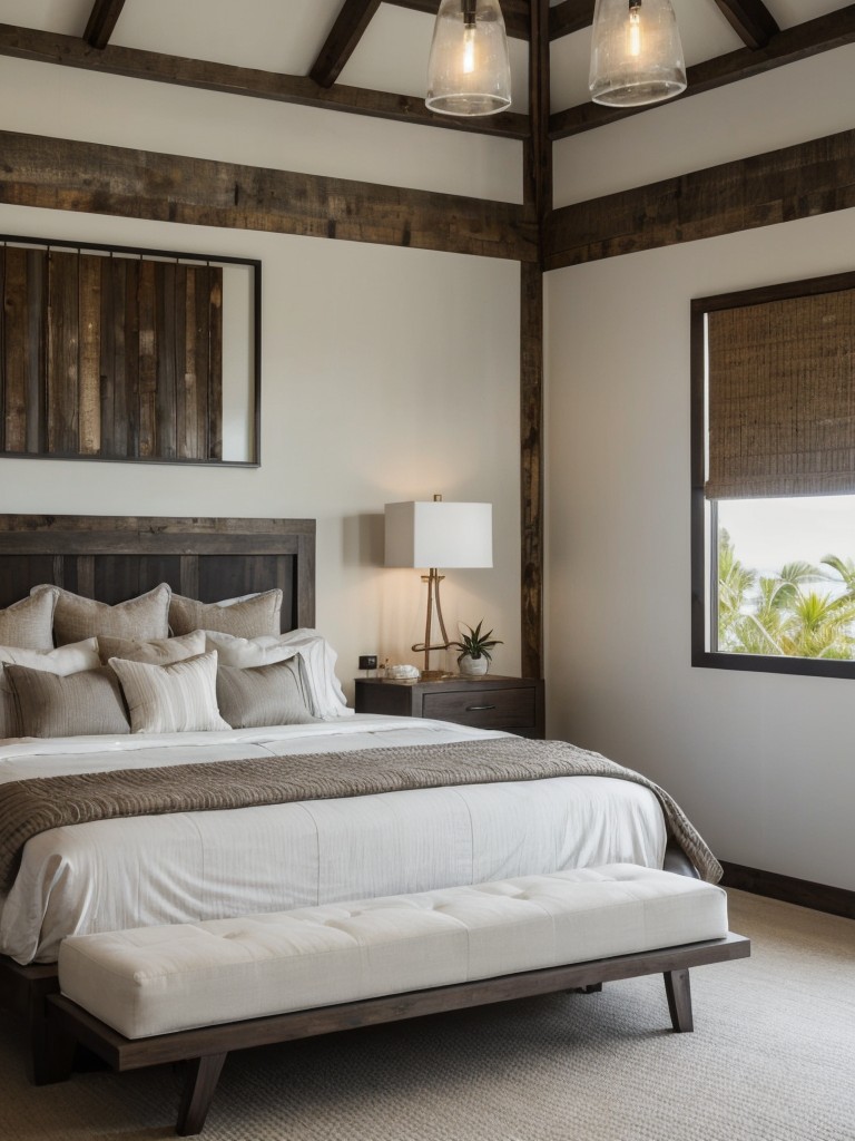 Vacay Vibes: Rustic Tropical Bedroom Ideas for a Chic Retreat!