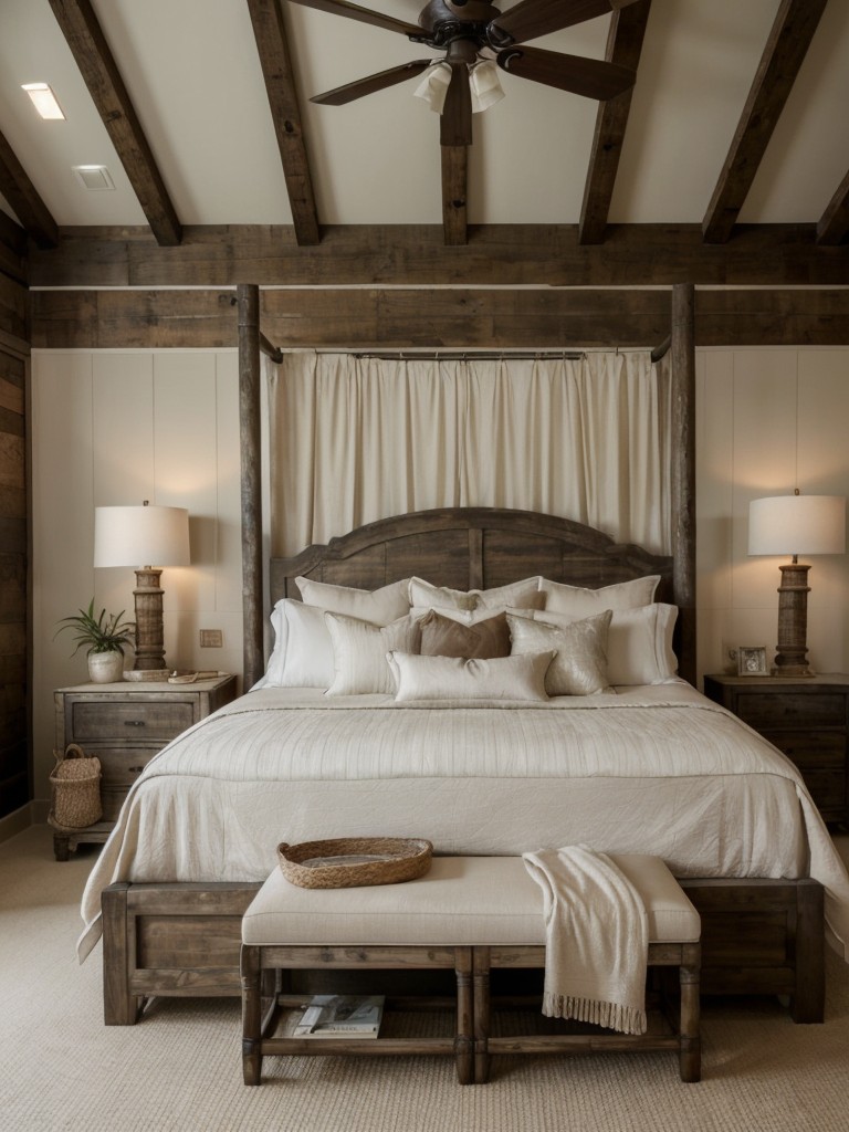 Create a Serene Tropical Bedroom with Rustic Vibes