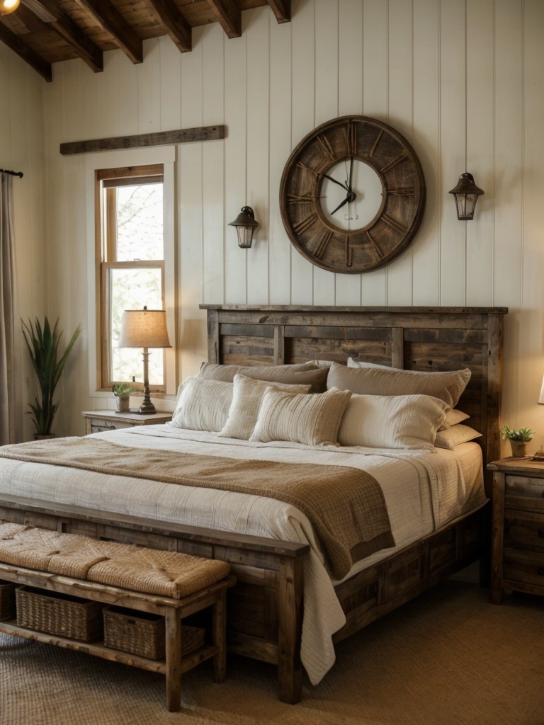 Cozy Farmhouse Bedroom Vibes: Rustic Tropical Ideas