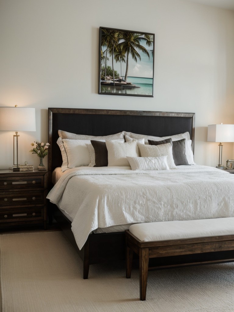 Get Tropical Vibes in Your Bedroom with Rustic Decor!