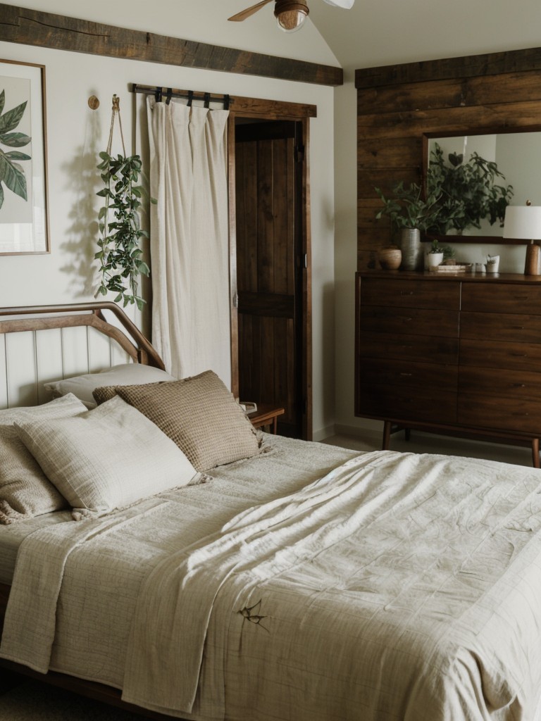 Vintage Rustic Bedroom Ideas for Apartment Charm