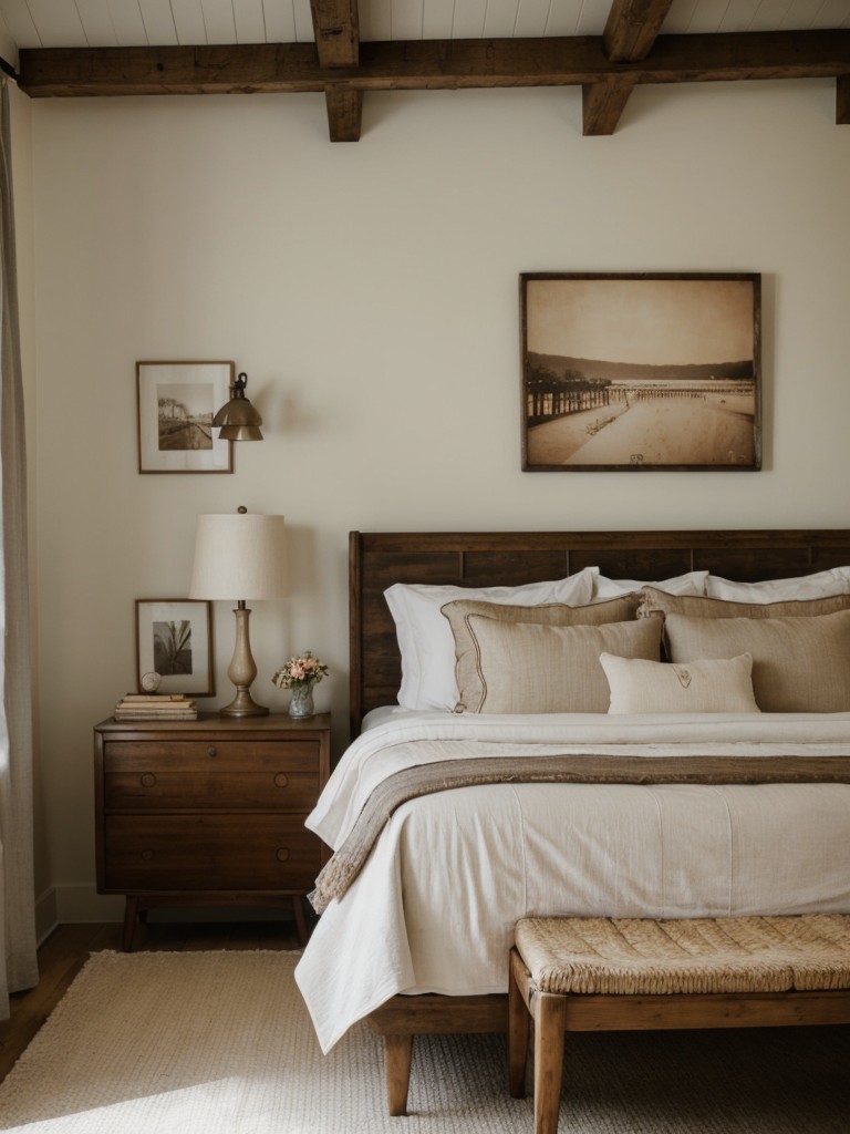 Chic Apartment Inspo: Rustic Mid-Century + Dreamy French Country Bedrooms