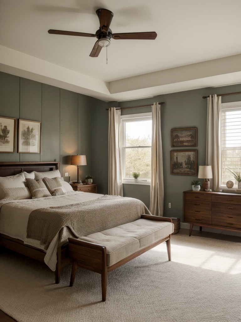 Vintage Flair for Your Apartment: Rustic Mid-Century & Classic Victorian-Inspired Bedroom Ideas