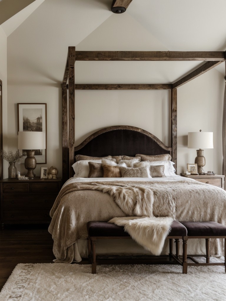 Cozy Farmhouse Apartment: Luxurious & Rustic Bedroom Ideas ?