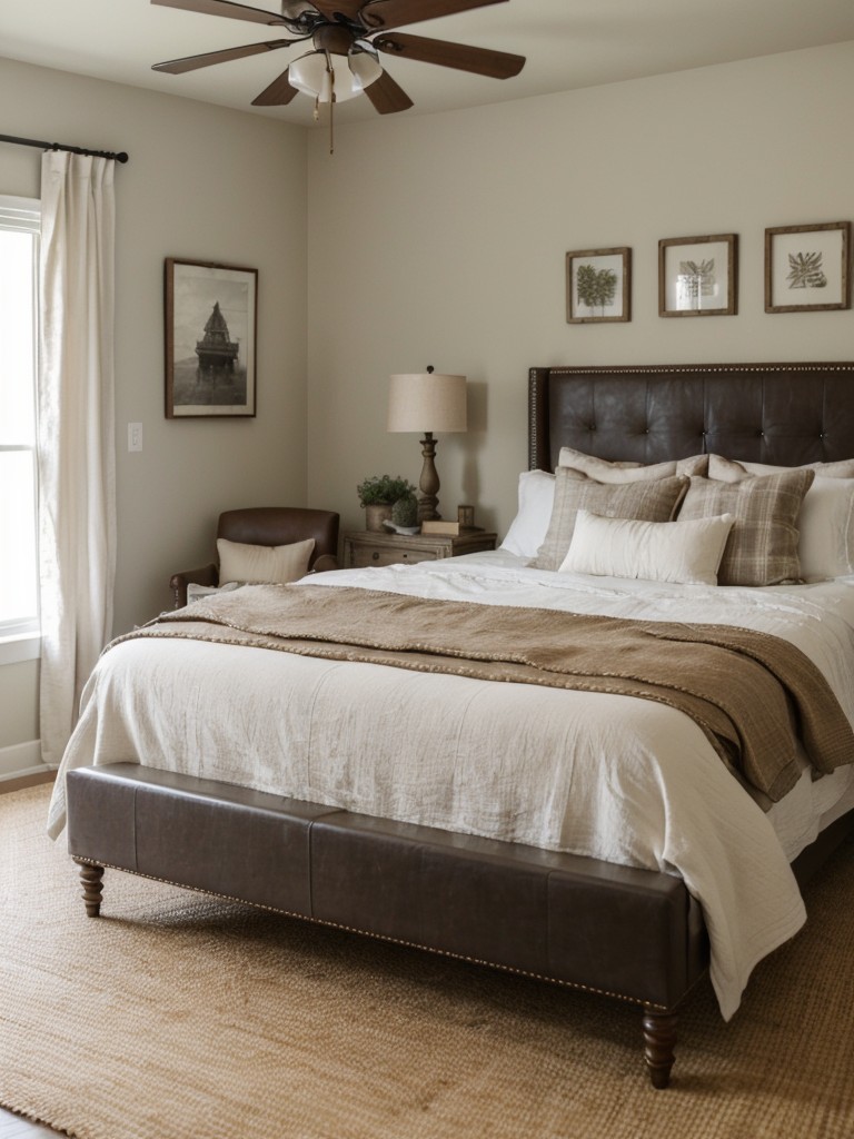 Farmhouse Bedroom Bliss: Textured Mix for a Cozy Retreat