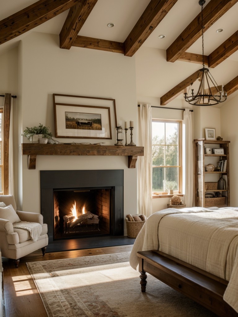 Cozy up your bedroom with a farmhouse retreat