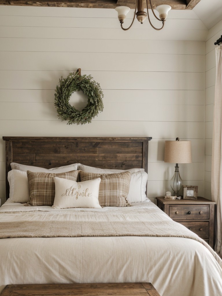 Cozy Farmhouse Bedroom: Rustic Charm for Restful Nights