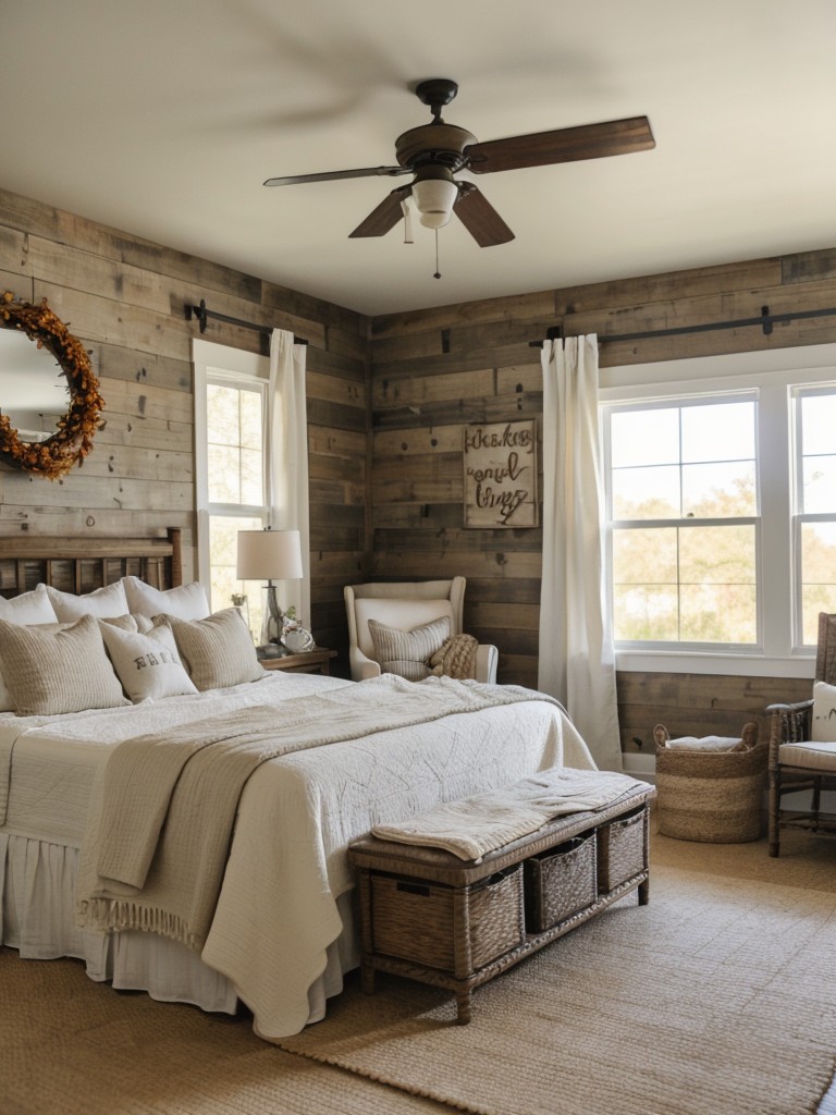 Cozy Farmhouse Bedroom Inspiration: Natural Elements & Handmade Touches