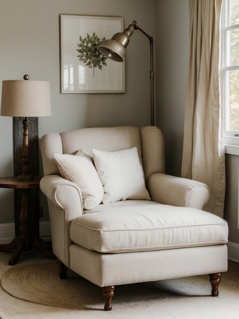 Cozy Farmhouse Bedroom: Create the Perfect Reading Nook!