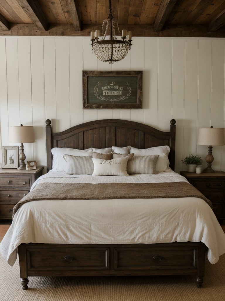 Rustic Farmhouse Vibes: Transform Your Bedroom into a Cozy Haven