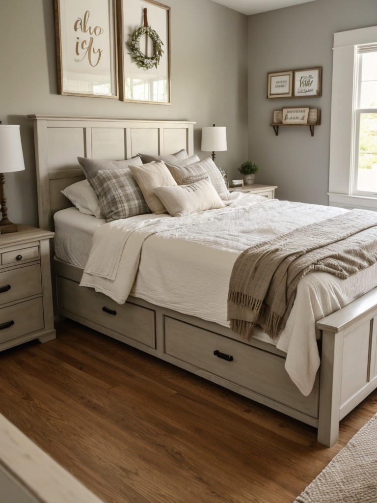 Small Space Style: Transform Your Apartment with Farmhouse Bedroom Decor