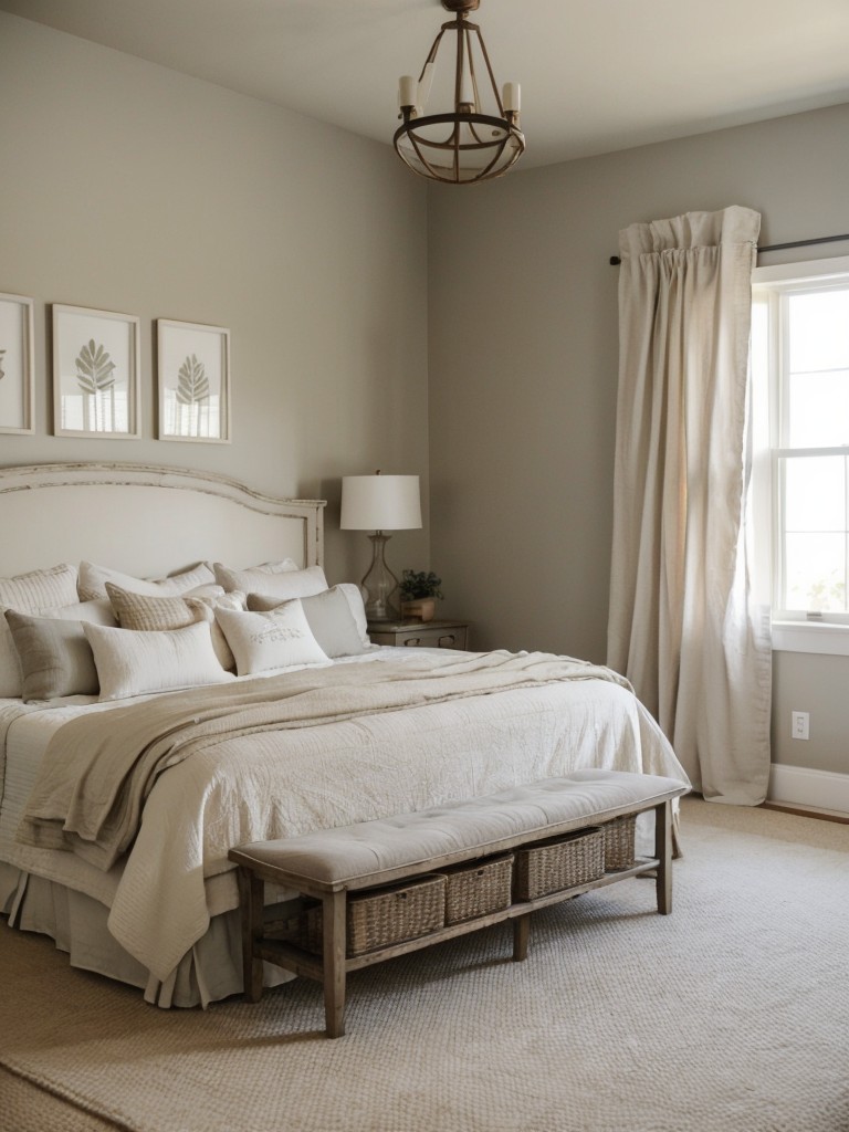 Transform Your Apartment into a Dreamy Farmhouse Bedroom