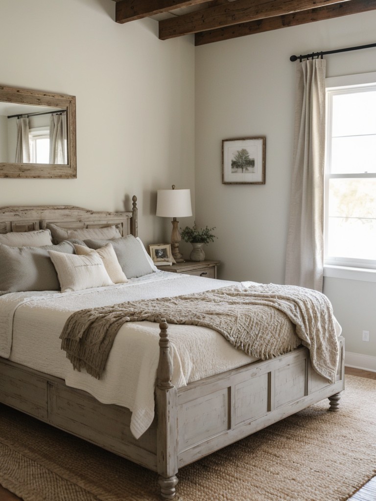 Cozy Up Your Apartment with Farmhouse Bedroom Decor!