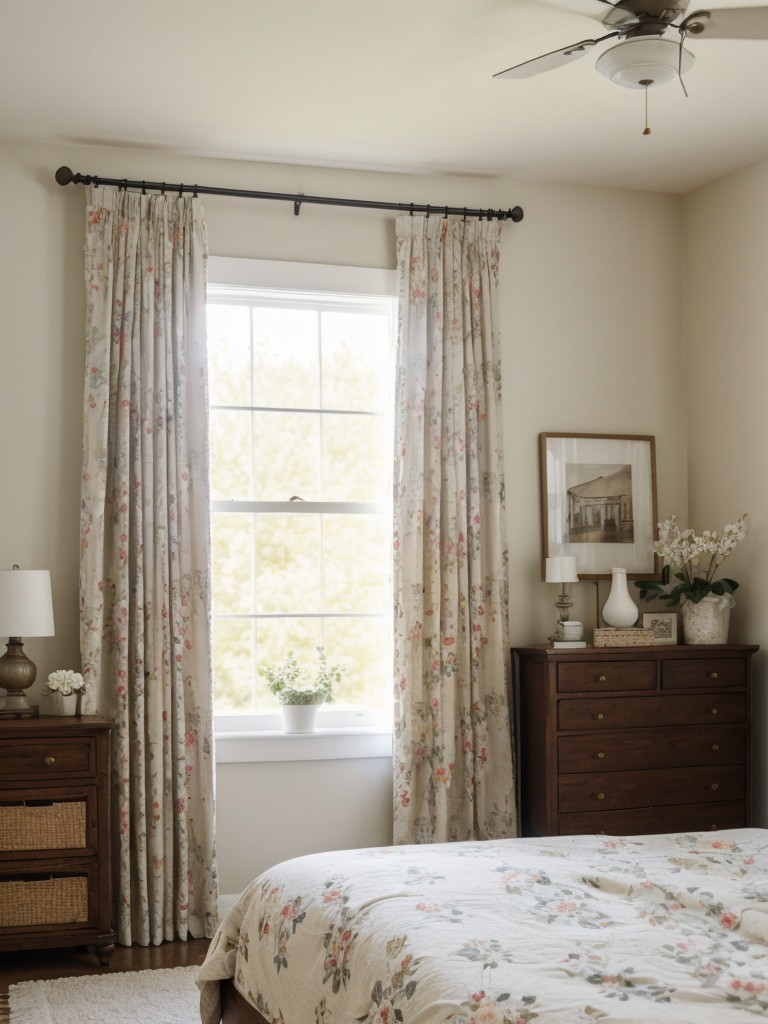 Vintage Farmhouse Chic: Apartment Bedroom Makeover Ideas