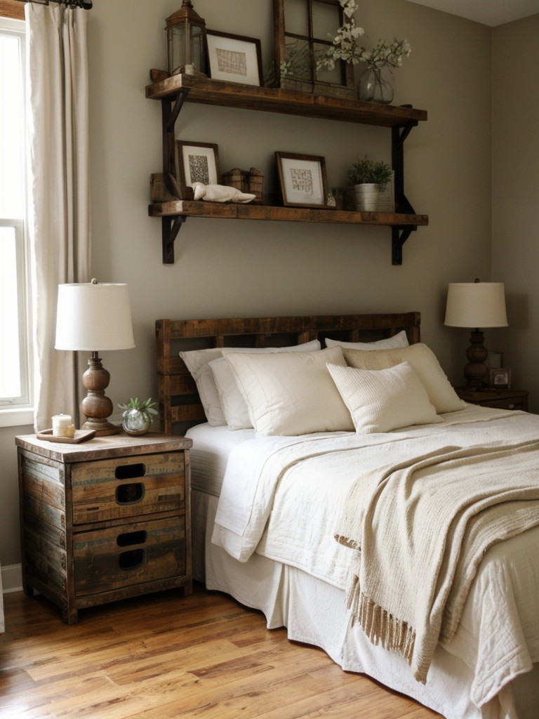 Farmhouse-inspired Apartment Makeover: Cozy Bedroom Decor Ideas!