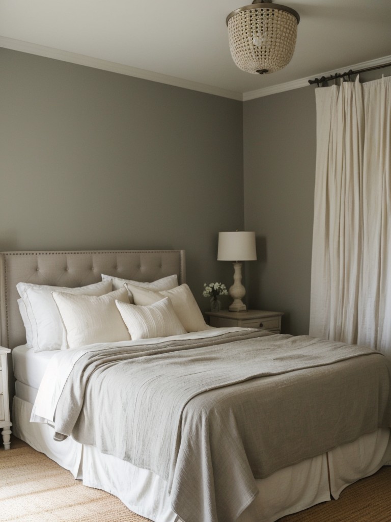 Upgrade your apartment with farmhouse bedroom ideas for a soothing ambiance.