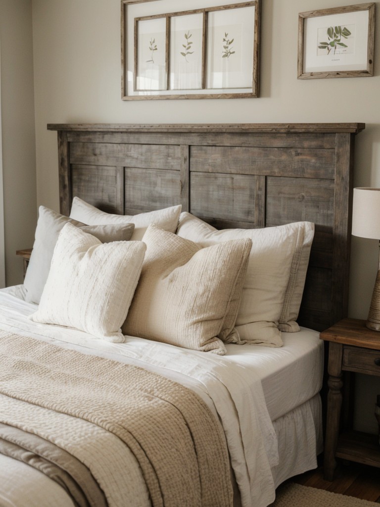 Rustic Bedroom Upgrade: Add Farmhouse Charm to Your Apartment!