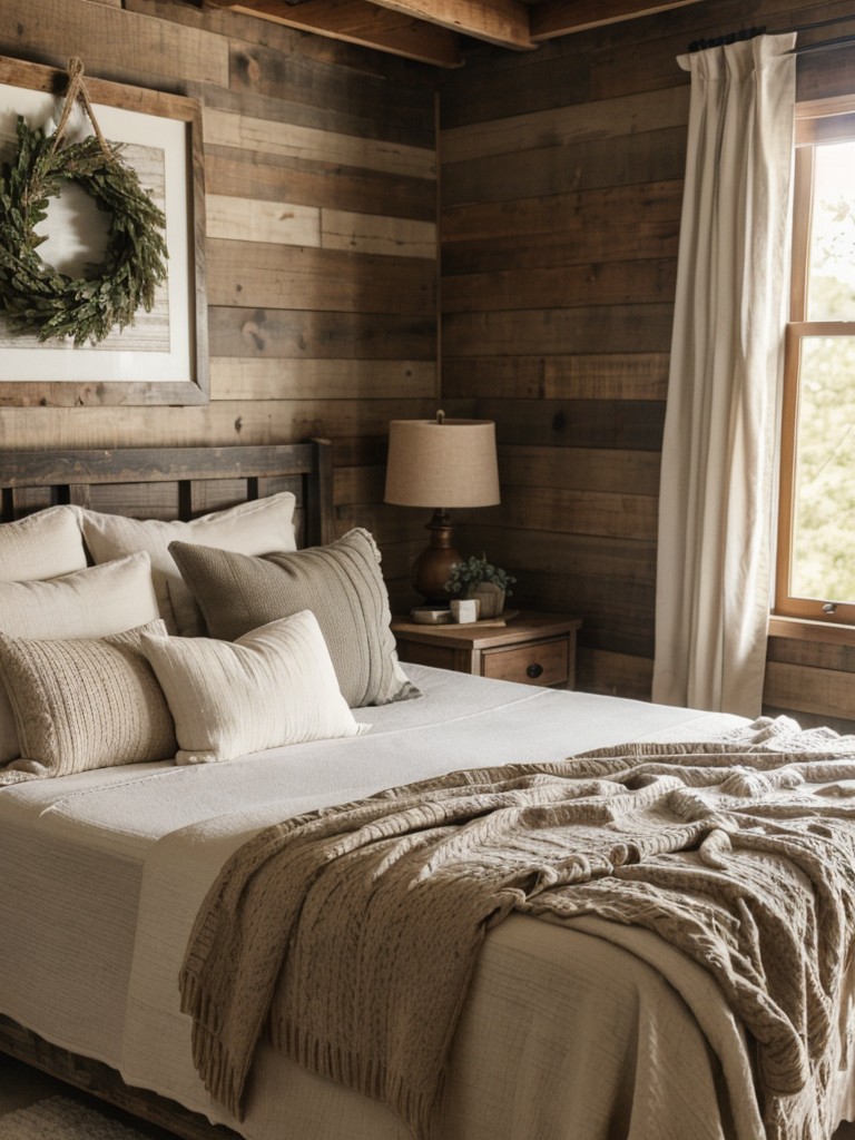 Cozy Farmhouse Bedroom: Rustic Décor Ideas for Your Apartment