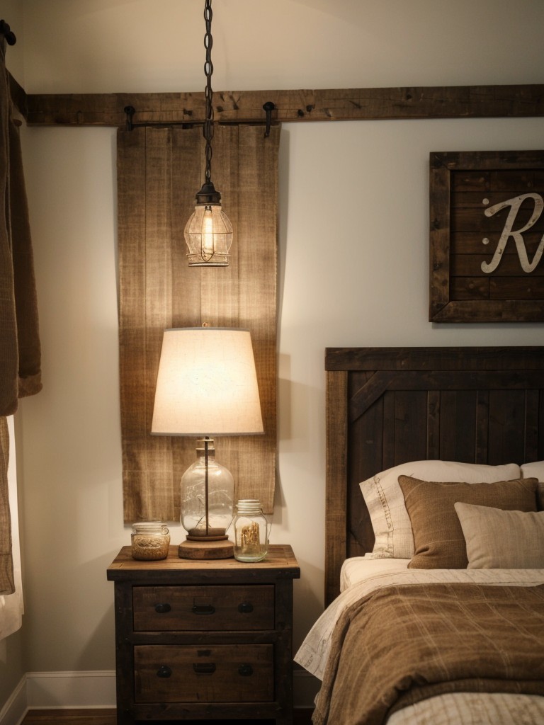 Rustic Farmhouse-Inspired Bedroom Decor: Simple Ideas for a Charming Apartment