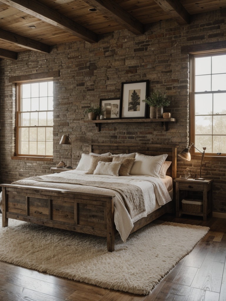 Cosy Farmhouse Vibes for Apartments: Rustic Bedroom Decor Ideas!