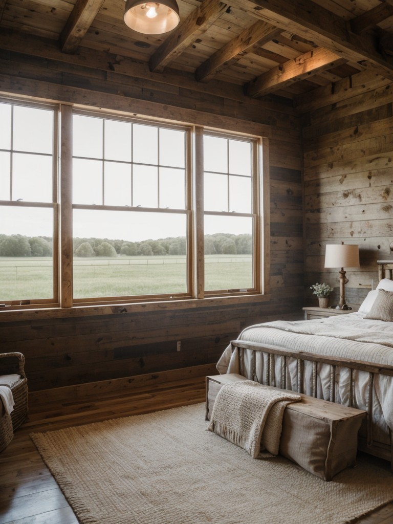 Natural Light for Rustic Bedroom Vibes: Maximize Sunshine with Windows and Skylights