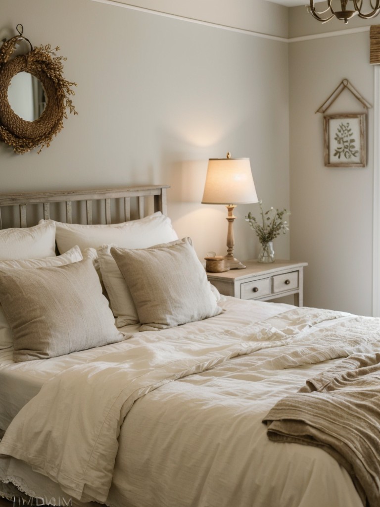 Cozy Apartment Vibes: Create a Serene Haven with Farmhouse Bedroom Style