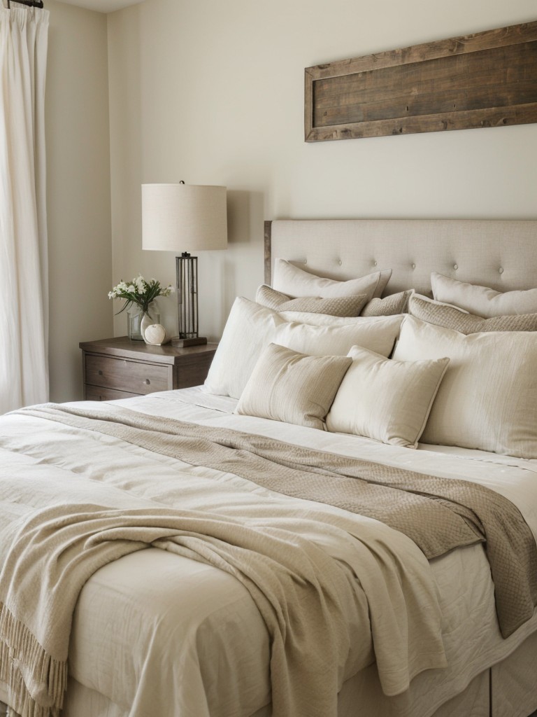 Rustic Meets Modern: Apartment Bedroom Inspiration for a Serene Vibe