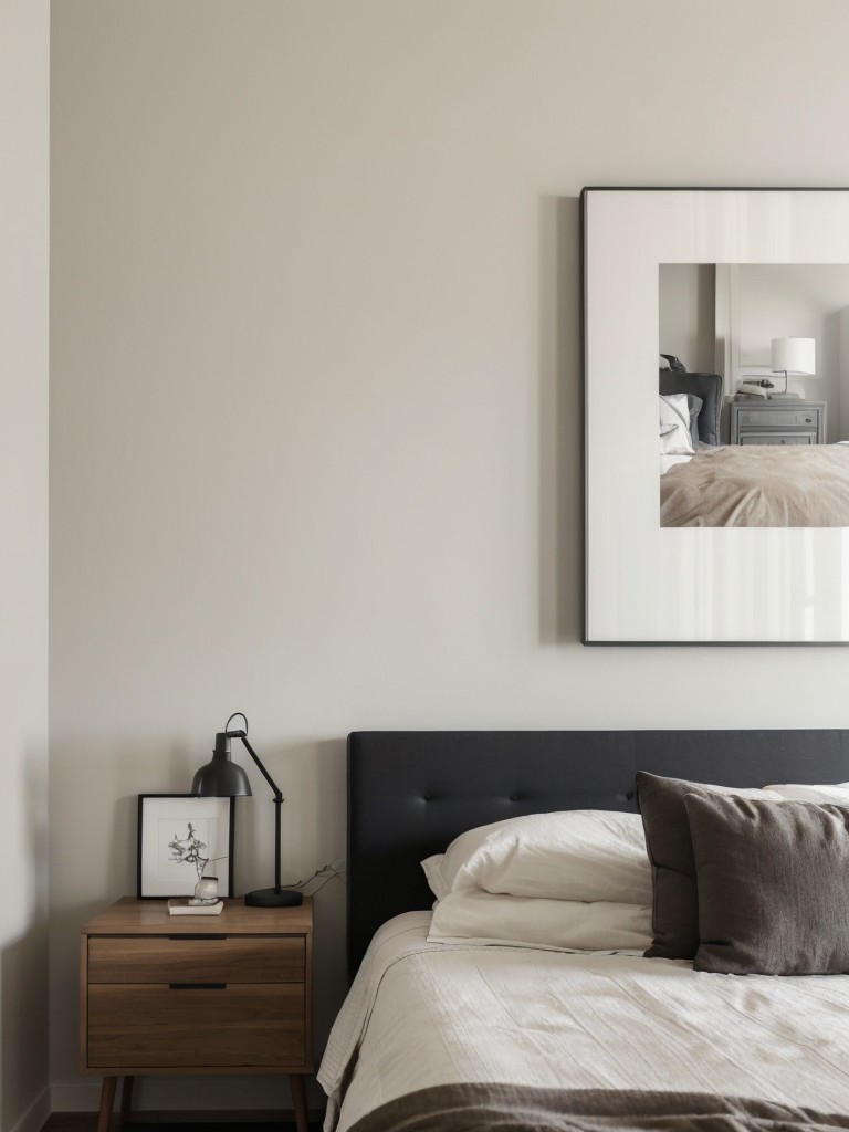 Minimalist Meets Modern: Stylish Bedroom Inspiration for Apartments.