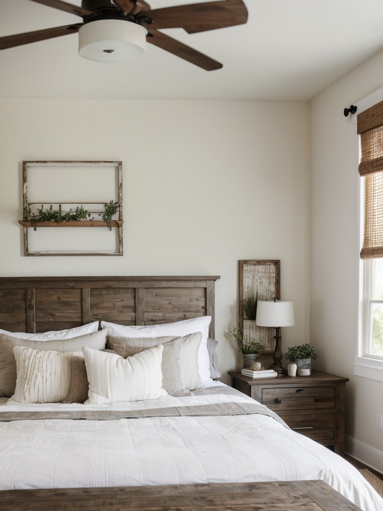 Rustic meets Chic: Apartment Bedroom Decor Inspo