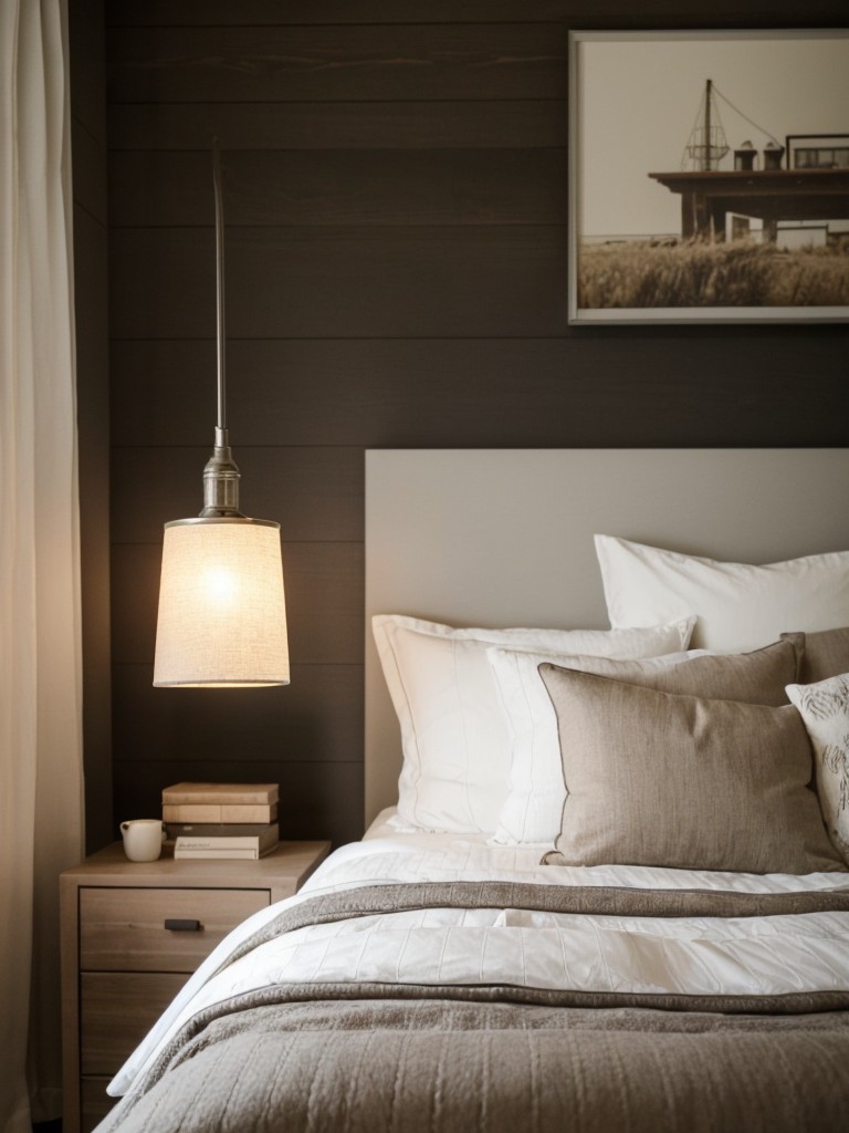 Rustic Chic: Transform Your Bedroom with Smart Lighting