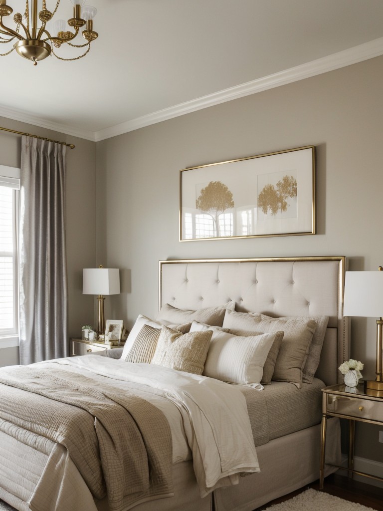 Metallic Bedroom Decor: Glamorous & Sophisticated Ideas!