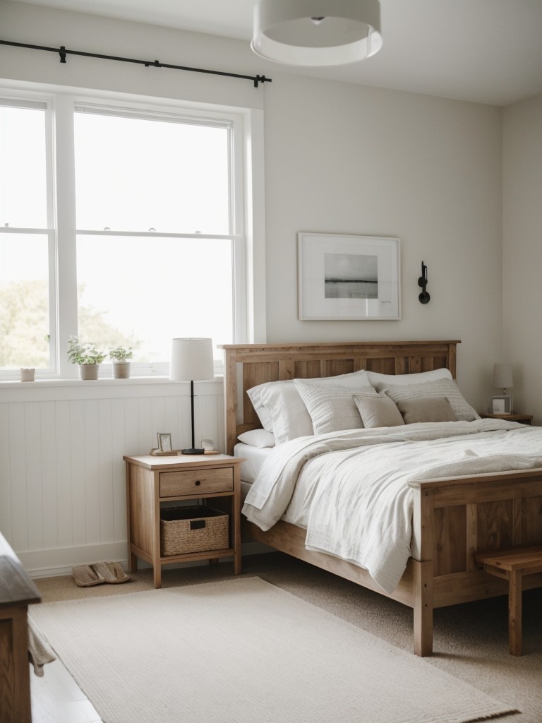 Airy & Minimalist Farmhouse Bedroom Ideas: Get Inspired by Scandinavian Designs.