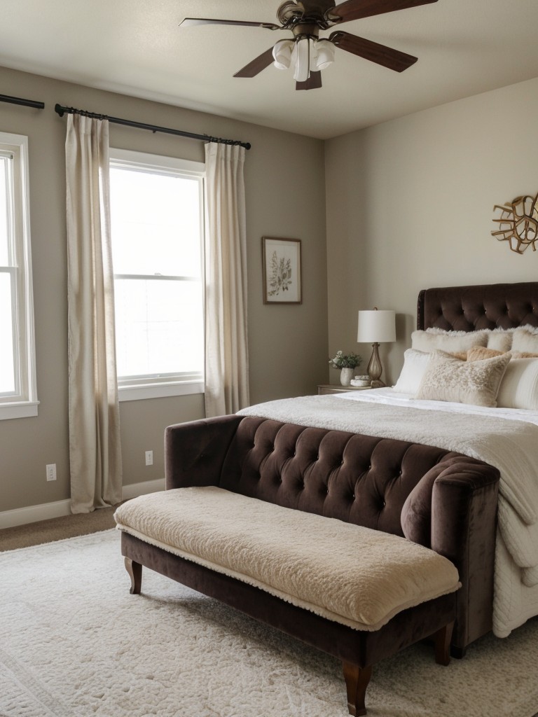 Farmhouse Chic: Elevate Your Bedroom with Soft and Luxurious Textures!