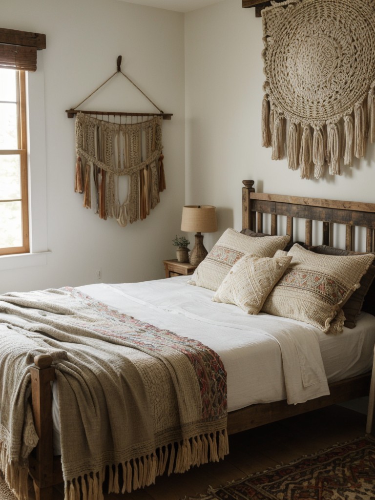 Boho Vibes: Transform Your Apartment with Rustic Farmhouse Bedroom Decor