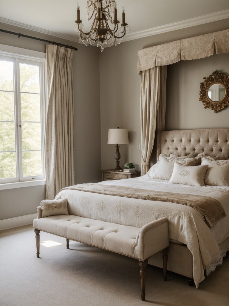 Chic Parisian Vibes: Create an Elegant Apartment Bedroom