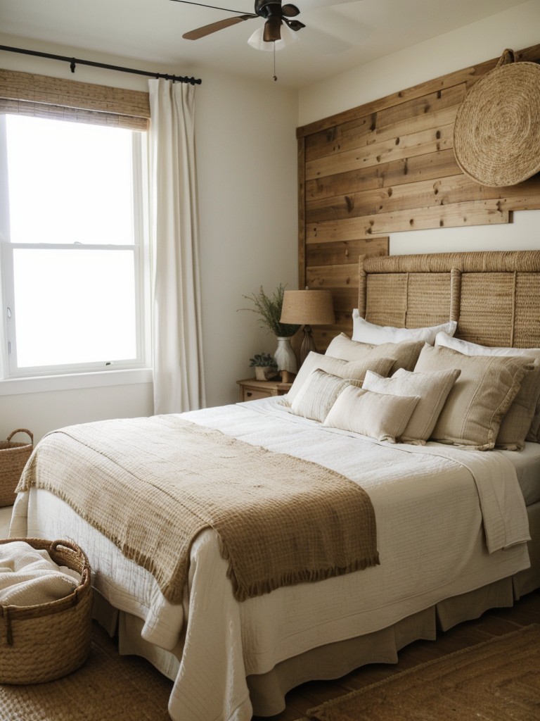 Cozy Apartment Vibes: Bedroom Decor Ideas for a Farmhouse-Inspired Retreat.