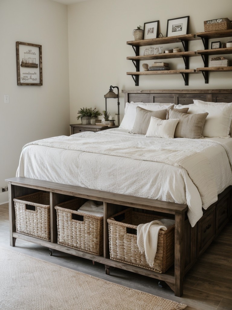 Bedroom Decor Inspo: Farmhouse-Inspired Apartment Bliss ??