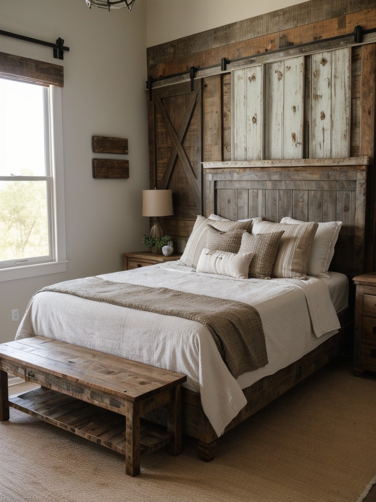 Rustic Chic: Transform Your Apartment with Farmhouse Bedroom Decor