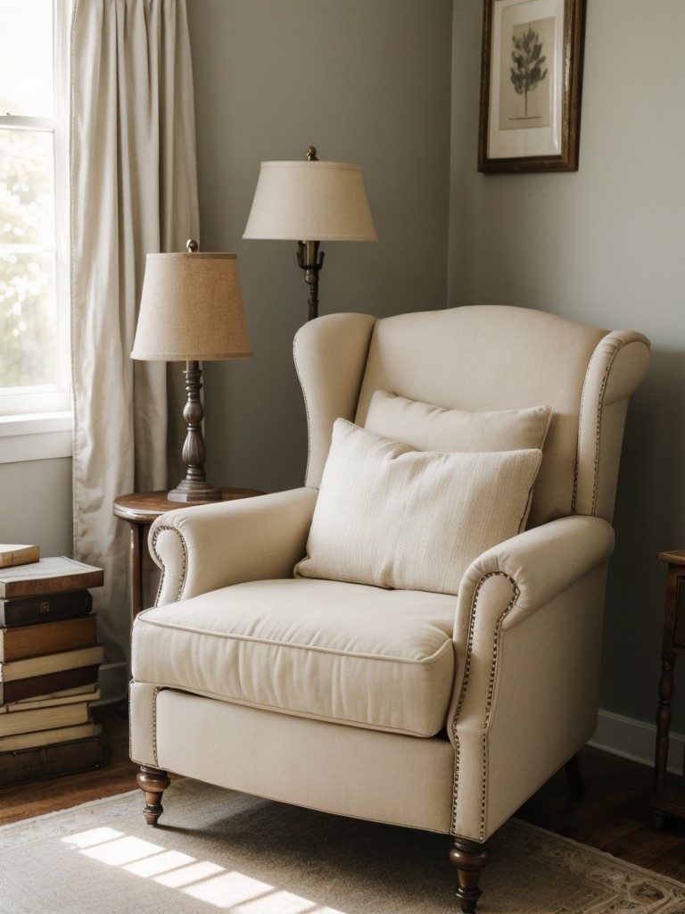 Cozy Farmhouse Bedroom: Create a Charming Reading Nook!