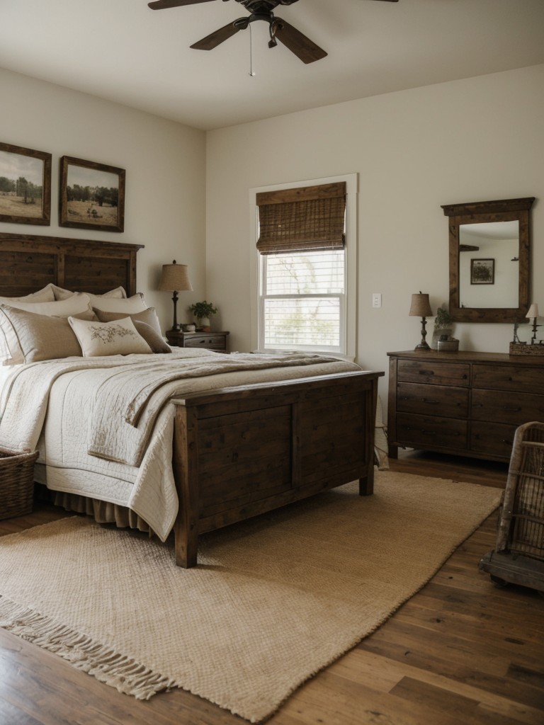 Farmhouse Bedroom Inspiration: Rustic Decor & Vintage Charm!