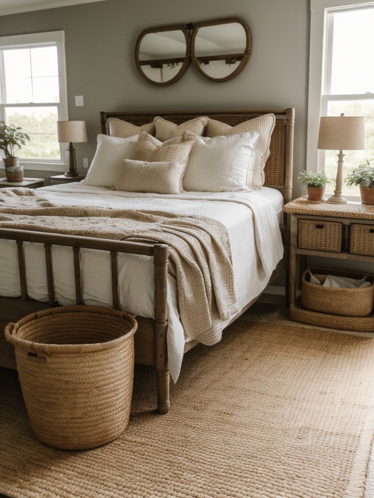 Classic Farmhouse Bedroom Decor: Timeless & Natural Touches