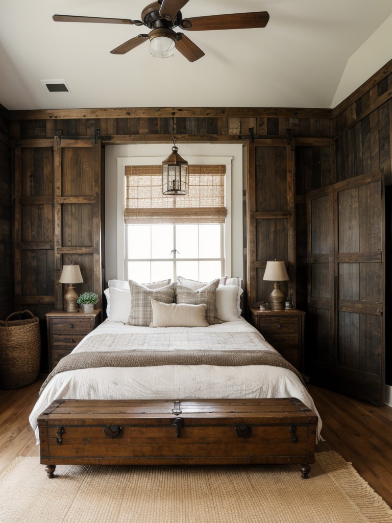 Vintage Farmhouse Bedroom Ideas: Stylish Storage for Apartments