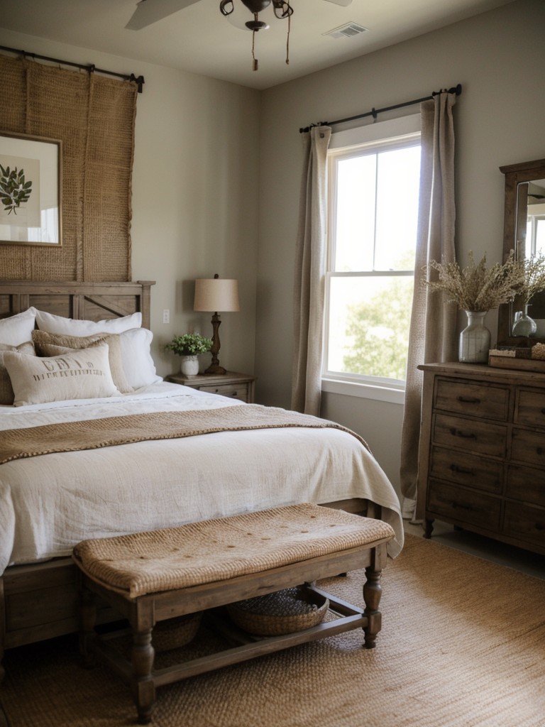 Farmhouse Vibes: Textured Layers for Your Bedroom