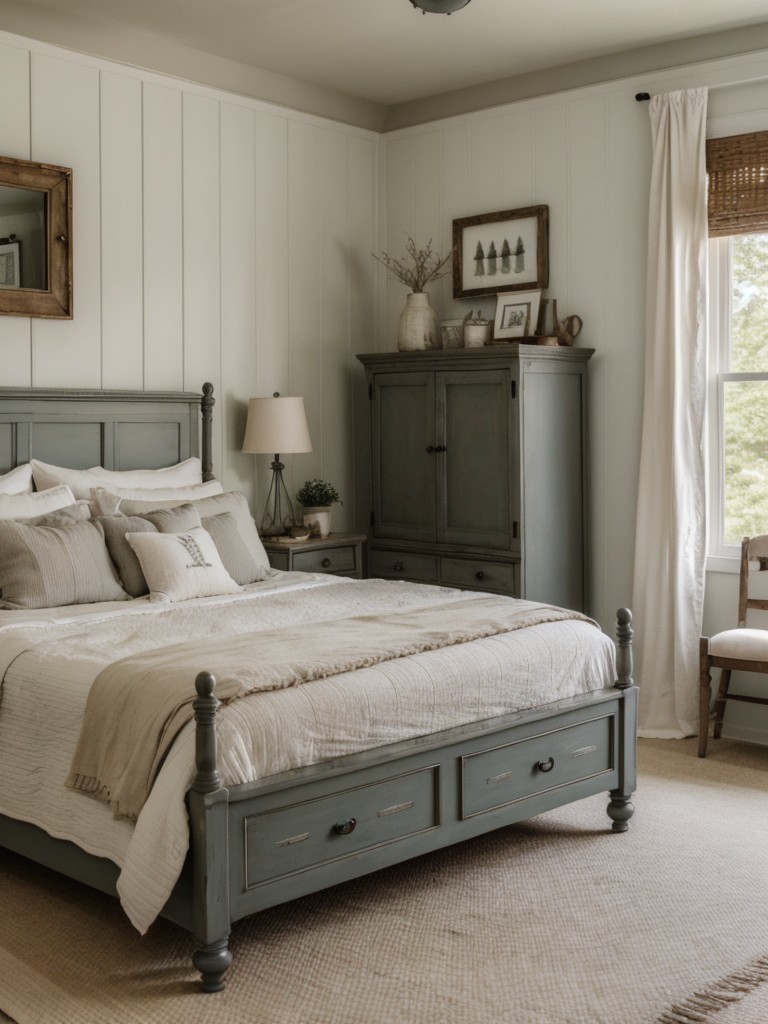 Vintage meets cozy: How to decorate your bedroom with farmhouse style