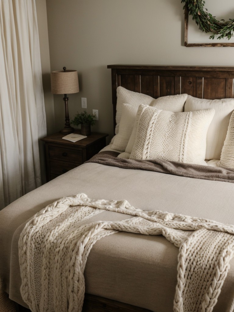 Cozy Apartment Vibes: Affordable Farmhouse Bedroom Decor Ideas!