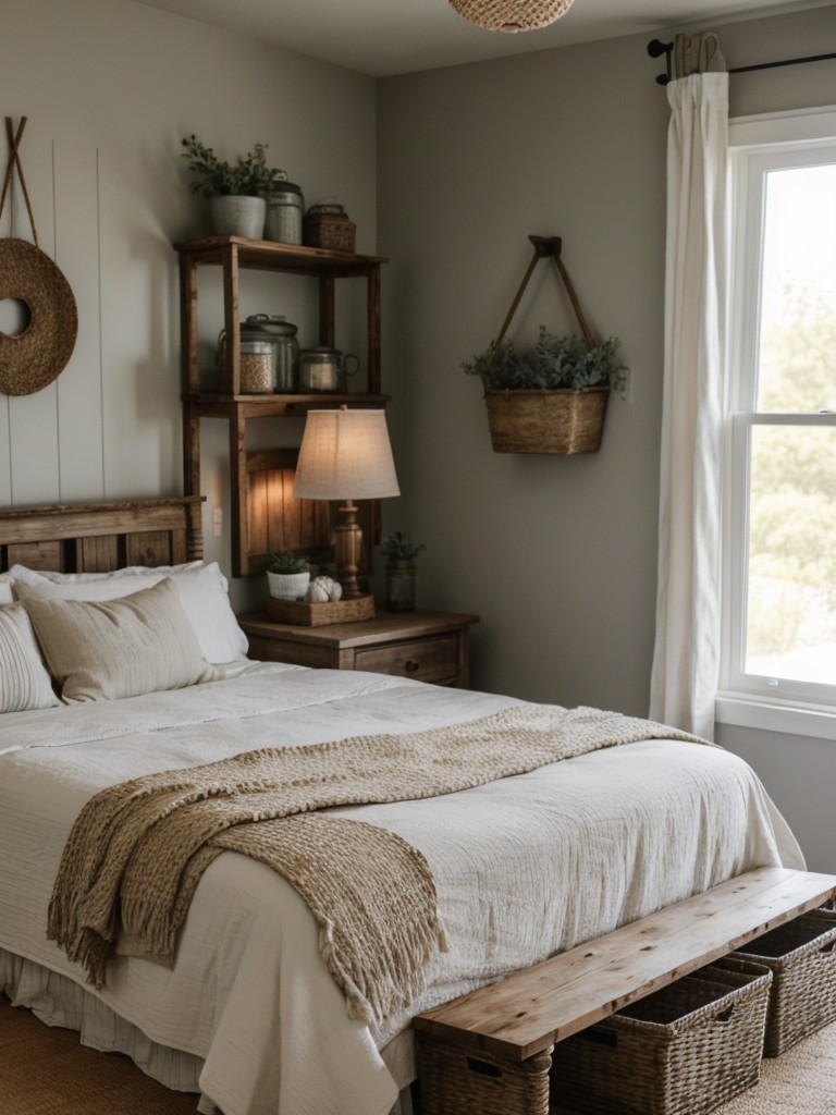 Budget-Friendly Farmhouse Bedroom Decor: Rustic Accents & Creative Hacks!