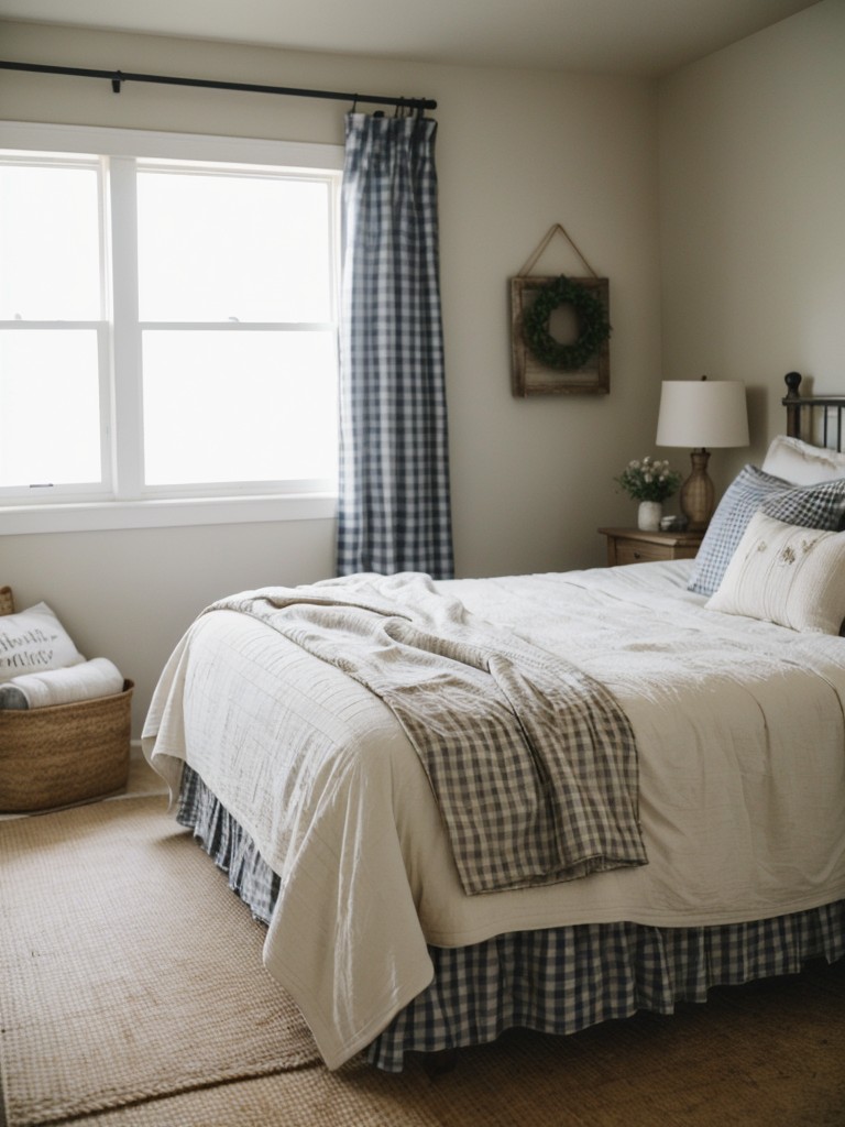 Cozy Farmhouse Bedroom Ideas for an Affordable Apartment