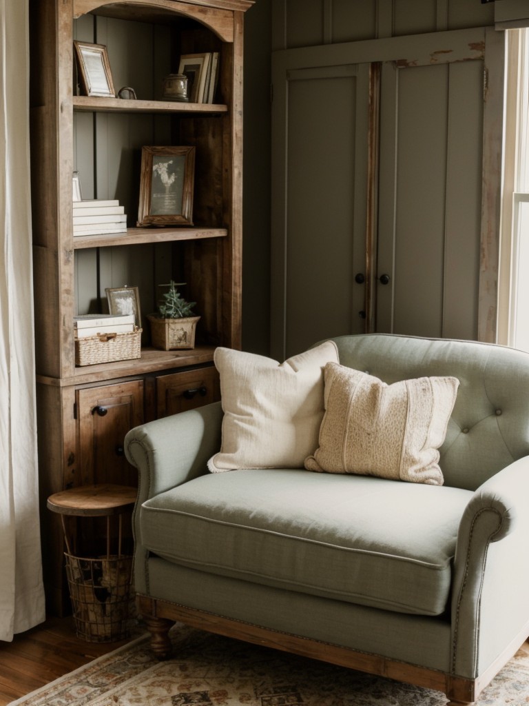 Cozy Farmhouse Vibe: Elevate Your Bedroom with Vintage Decor