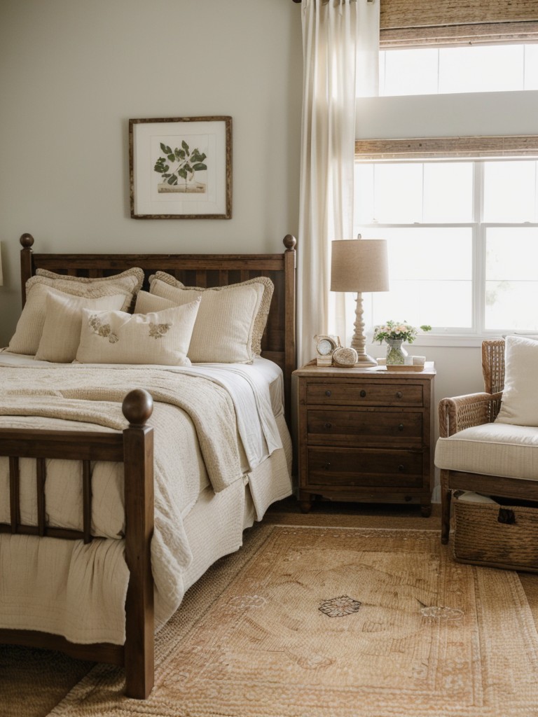 Cozy Farmhouse Vibes: Elevate Your Bedroom with Rustic Decor