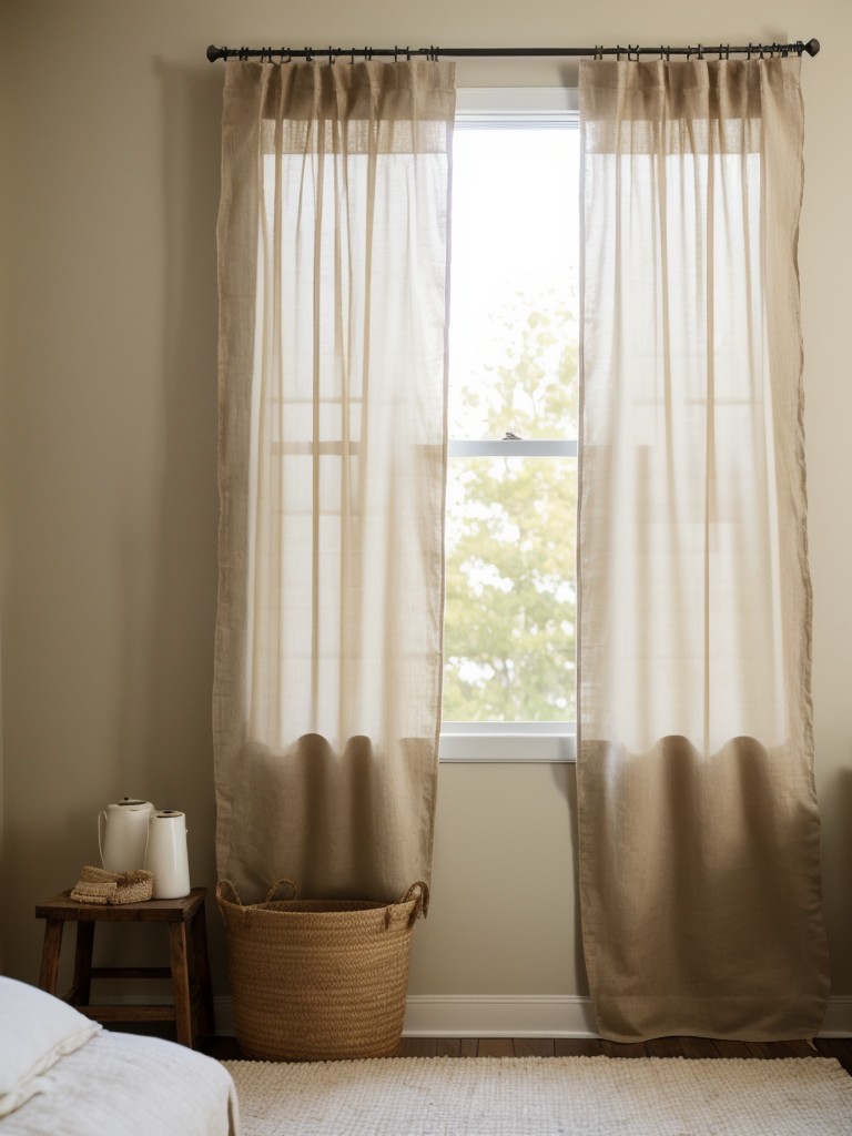 Farmhouse Bedroom Bliss: Transform Your Space with Rustic Curtains!